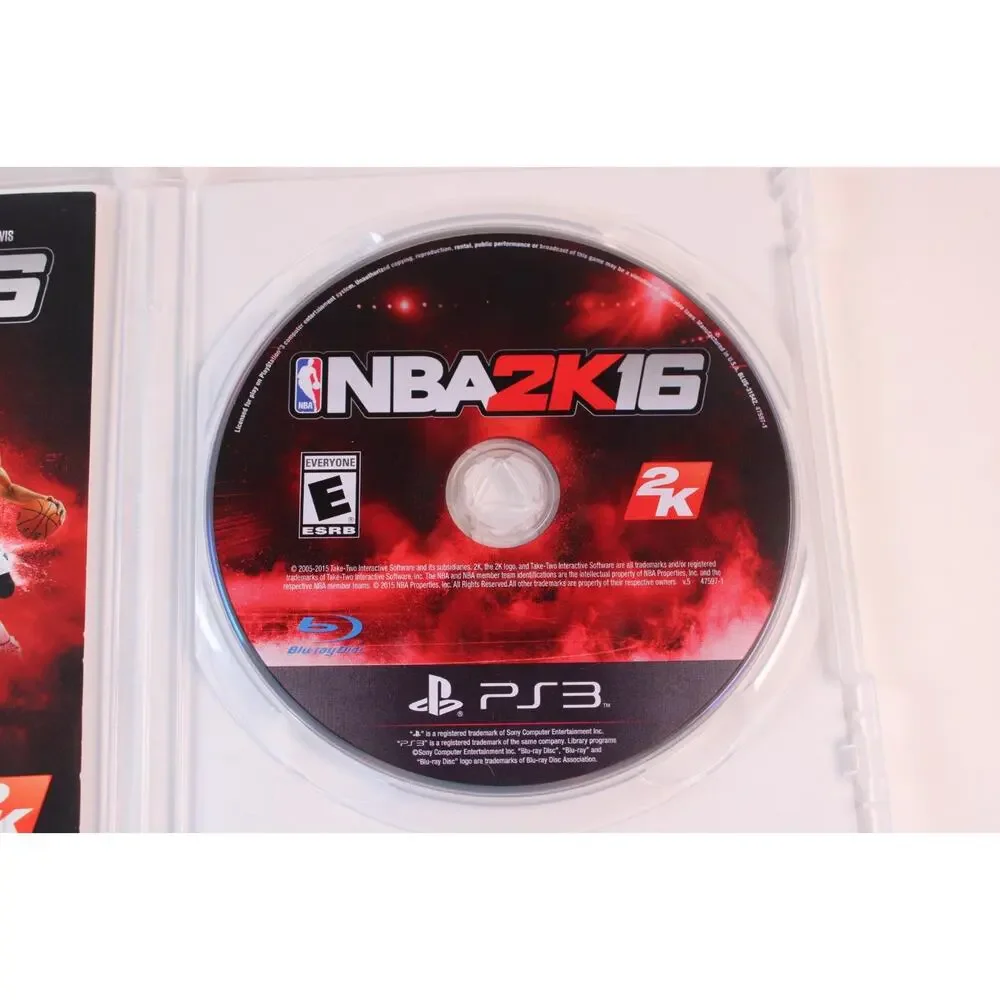 NBA 2K16 (Sony PlayStation 3, PS3) Stephen Curry Complete, tested/works